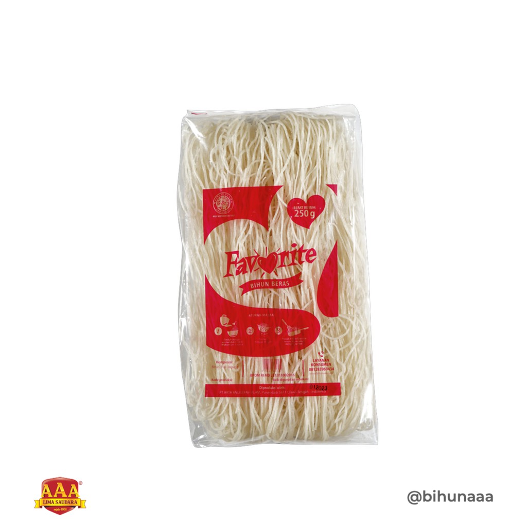

Bihun Favorite 250g | Bihun Beras