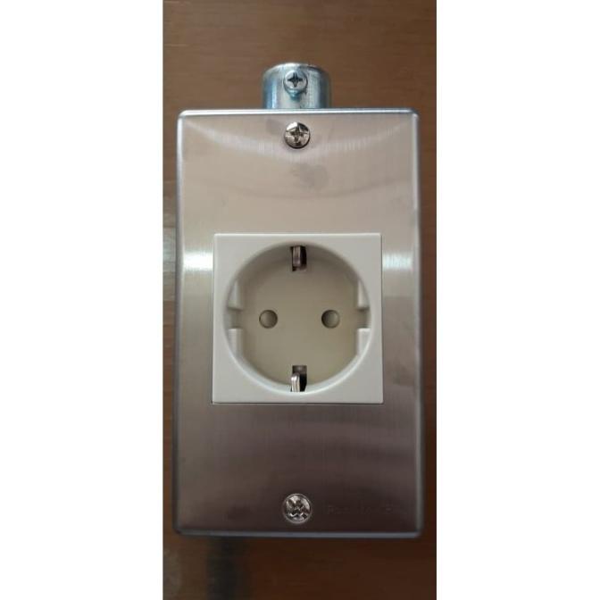 Stop kontak WZJ1121 + cover WZ1761 Panasonic + Box switch E19 ready shipping