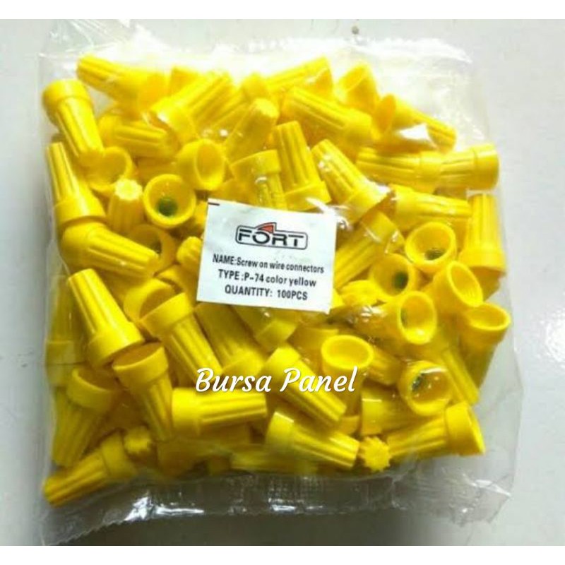 Lasdop Kuning untuk kabel 2.5-4 mm XLS-P74