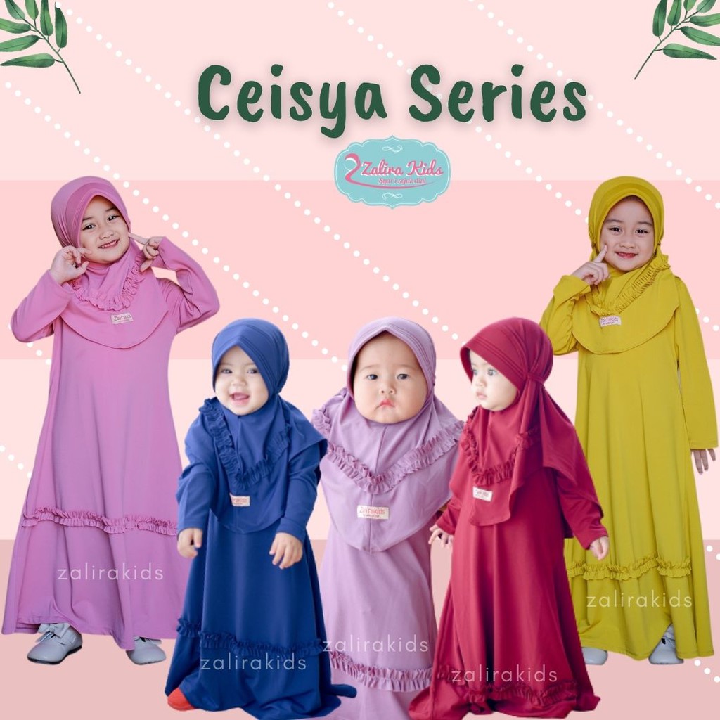 Gamis Ceisya Series by Zalira Kids