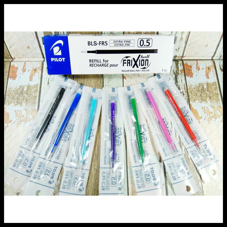 

Refill Isi Ulang Pulpen Cetek 0.5 Mm Pilot Frixion Clicker Ball Pen