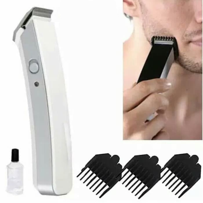 Alat Cukur Rambut Rechargeable Komplit Cukuran Kumis Nova NS 216