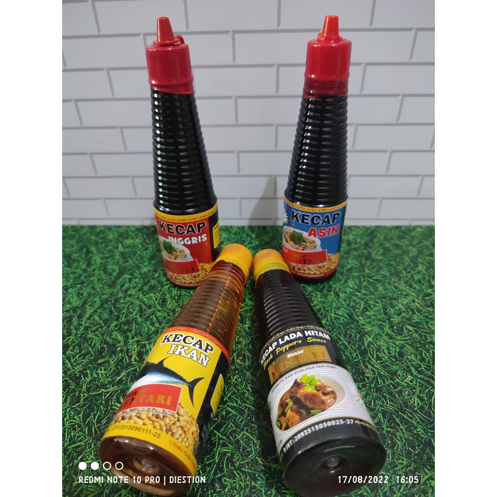 Aneka Spesial Kecap Penyedap [Kecap Lada Hitam, Kecap Asin, Kecap Inggris, Kecap Ikan]