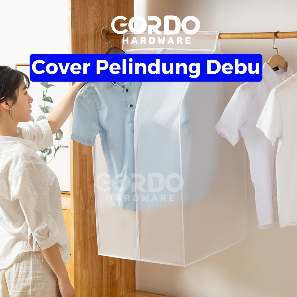 Cover Baju Gantung / Plastik Baju Gantung / Cover Pelindung Baju / Pelindung Baju Gantungan Anti deb