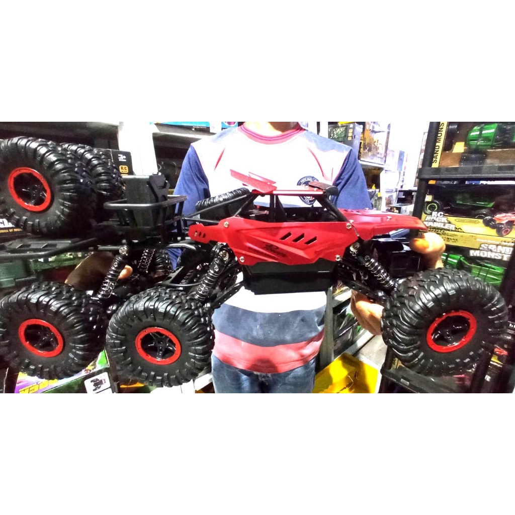 Mobil remote control offroad rock crawler 6wd 6x6 body metal