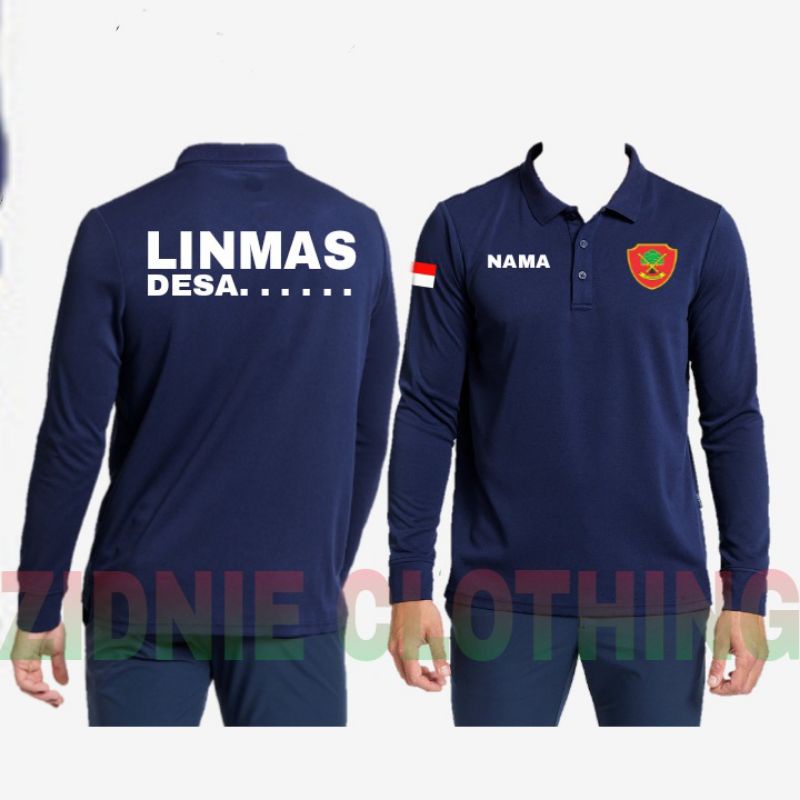 KAOS POLO SHIRT TNI AD/KAOS WANGKI TNI AD TANGAN PANJANG