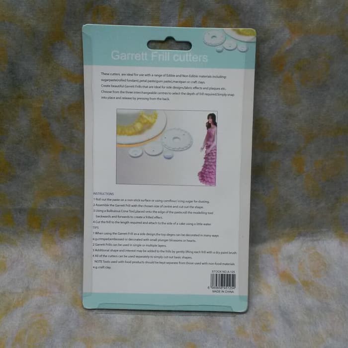 

Terjual Cetakan atau Cutter Garrett Frill Bagus