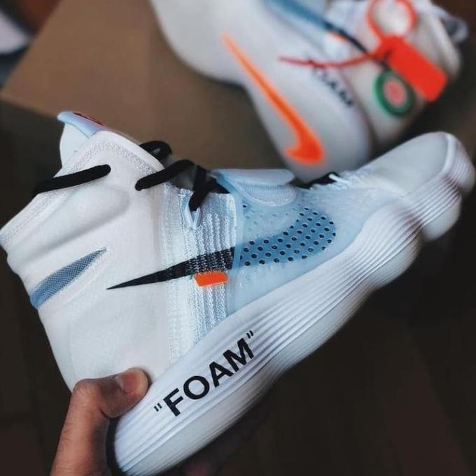 SEPATU NIKE HYPERDUNK X OFF WHITE // NIKE REACT HYPERDUNK OFF WHITE