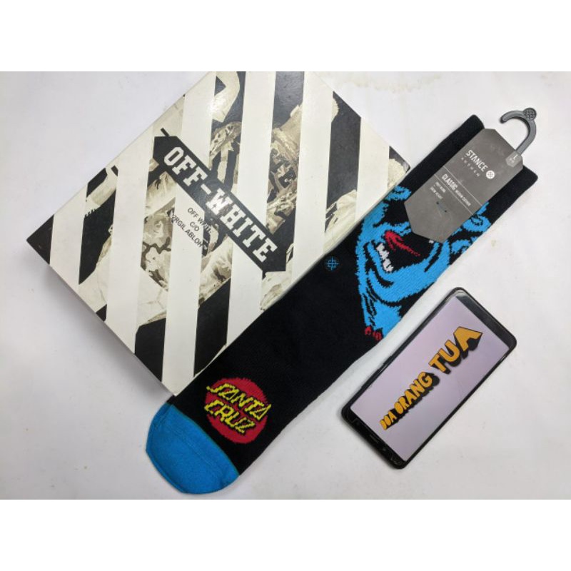 Kaos Kaki Stance Santa Cruz Crew Height Original 100%