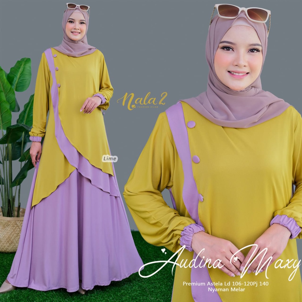 GAMIS AUDY MAXY WANITA