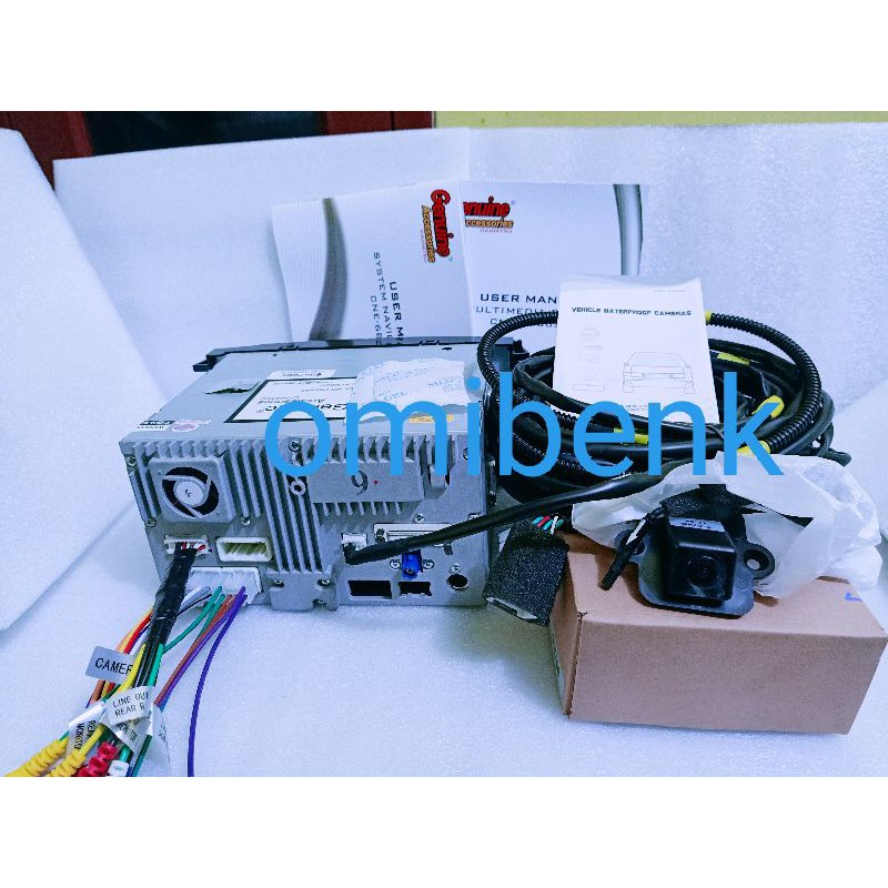 HEAD UNIT DABLE DIN OEM DAIHATSU TERIOS + KAMERA MUNDUR-5