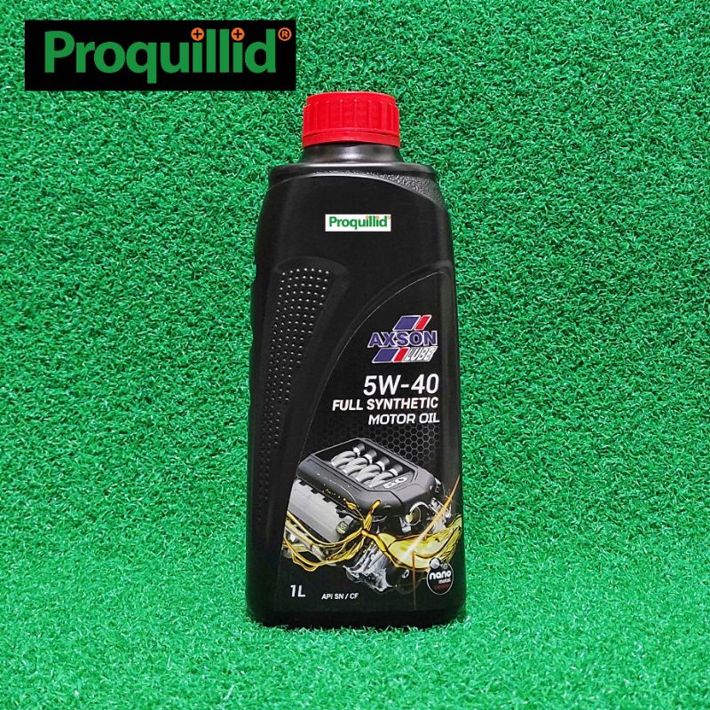 AXSON LUBE FULL SYNTHETIC ENGINE OIL SAE 5W-40 API SN/CF 1 L OLI MESIN MOBIL BENSIN FULL SINTETIS 5W