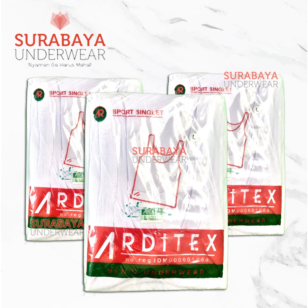 TERLARIS SINGLET SPORTY HITAM DAN PUTIH POLOS MERK ADT BISA BAYAR COD