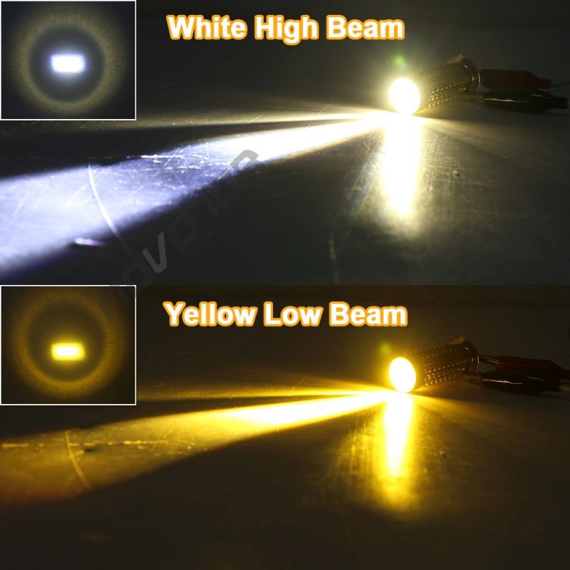 Lampu Motor Led H6 Laser 2Warna Hi Low PNP-1