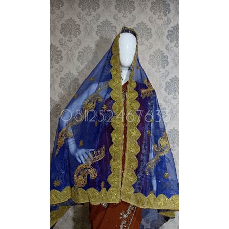 Selendang india ori / dupatta india / selendang pengantin indial-6