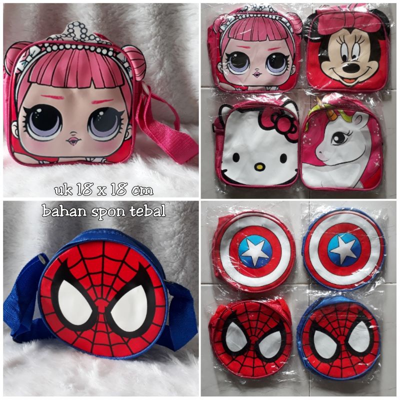 Tas Selempang Anak Karakter