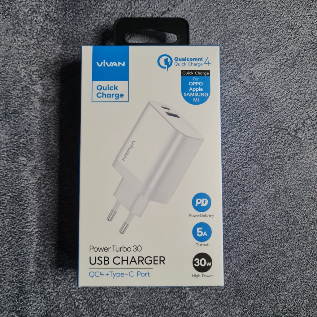 VIVAN USB CHARGER PD Power Turbo 30W