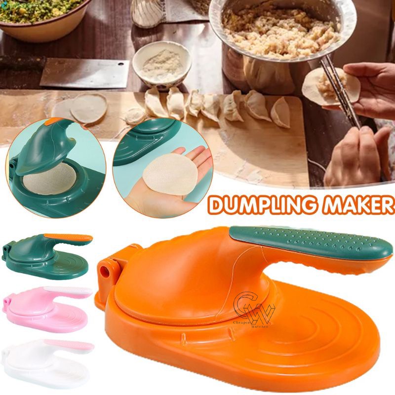 Cheaper-Alat Press Adonan Kulit Pangsit Cetakan Pangsit Pastel Dimsum Manual DIY Dumpling Maker Penekan Pai Cetak Kue Serbaguna