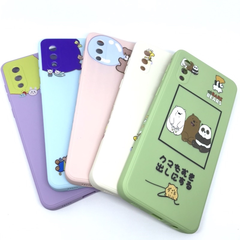 Softcase gambar Xiaomi redmi Note 10 9A 9 9T 8 pro - Silikon kartun - soft case karakter