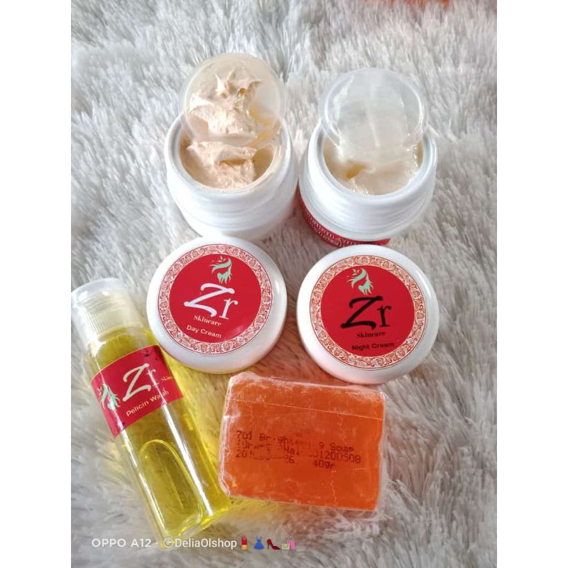 zr skincare original / cream pemutih wajah original