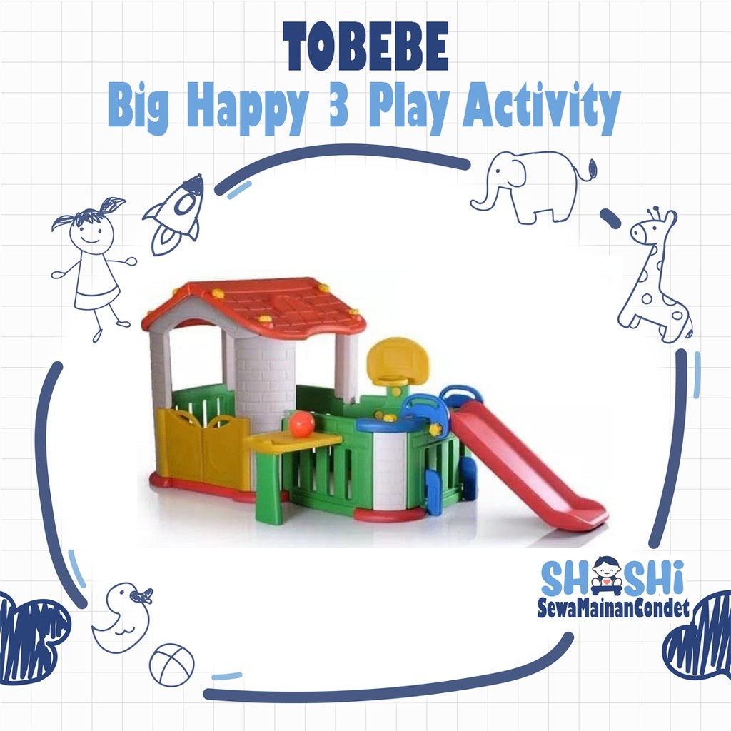 Sewa  Tobebe Big Happy 3 Play Activity