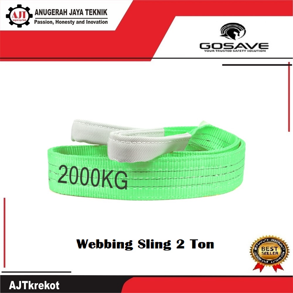 Webbing Sling 2 Ton X 10 Meter