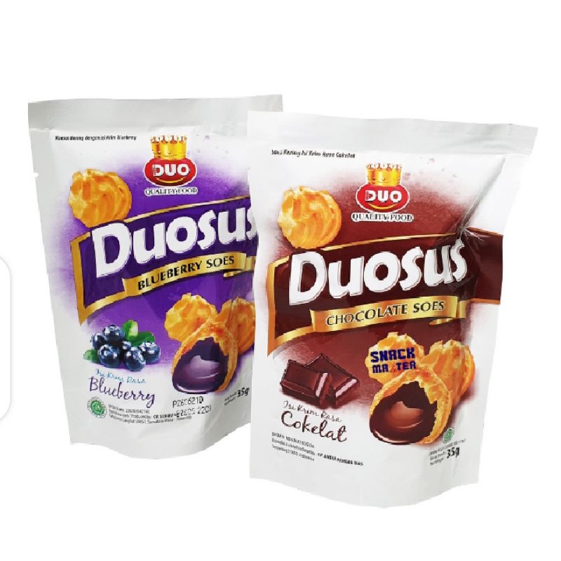 

Duo Sus Duosus Coklat dan Blueberry (Per 5 Pcs)