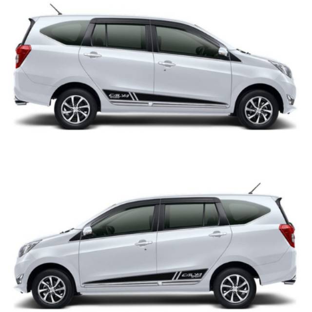 Stiker list mobil calya cutting stiker pintu mobil calya stiker mobil calya stiker mobil avanza stik