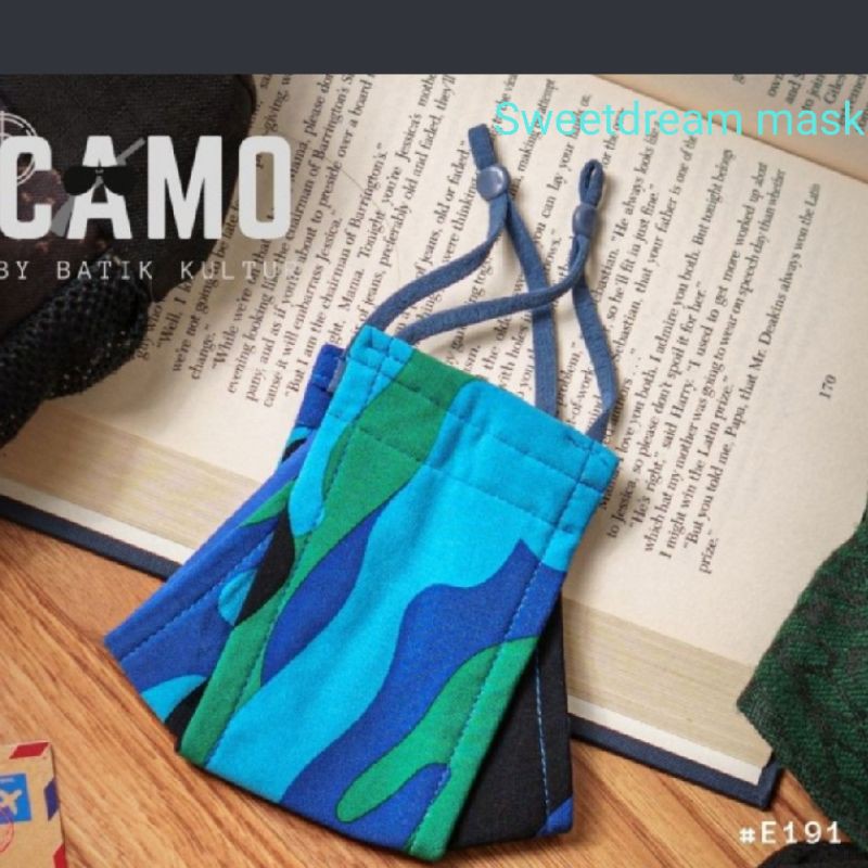 Masker Batik Kultur CAMO #E191