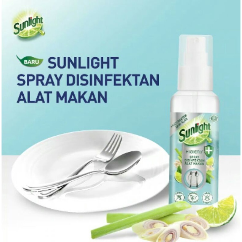 Sunlight Spray Disinfektan alat makan 45ml