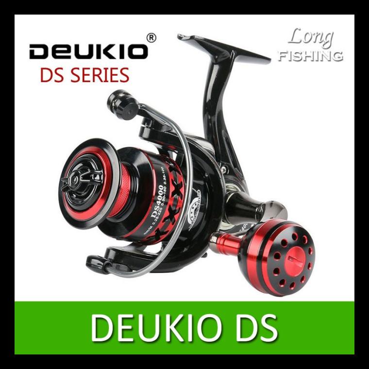 SALE REEL PANCING METAL DEUKIO DS 2000 - 7000 KEKUATAN TINGGI BODY MEWAH ALAT PANCING MURAH AL6