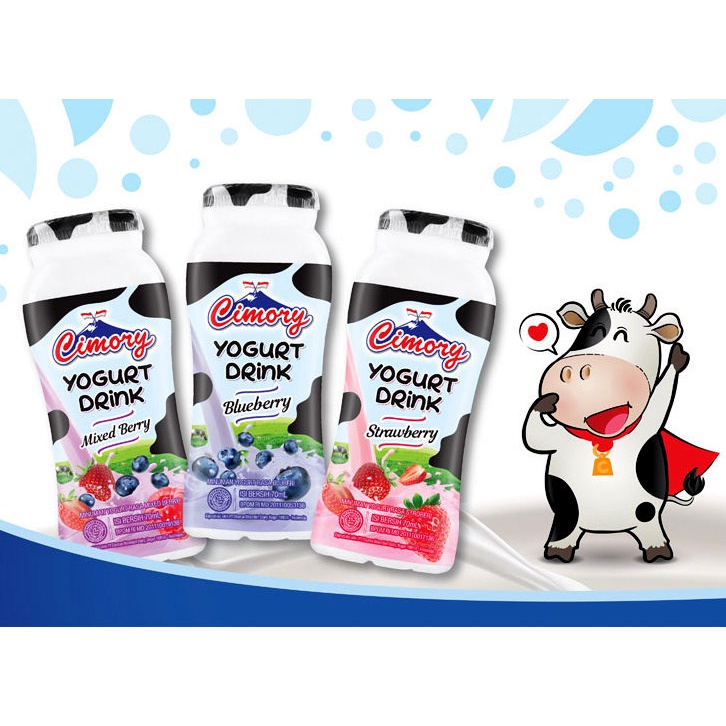 

Cimory Mini Yogurt Drink 70ml x 5 botol banded