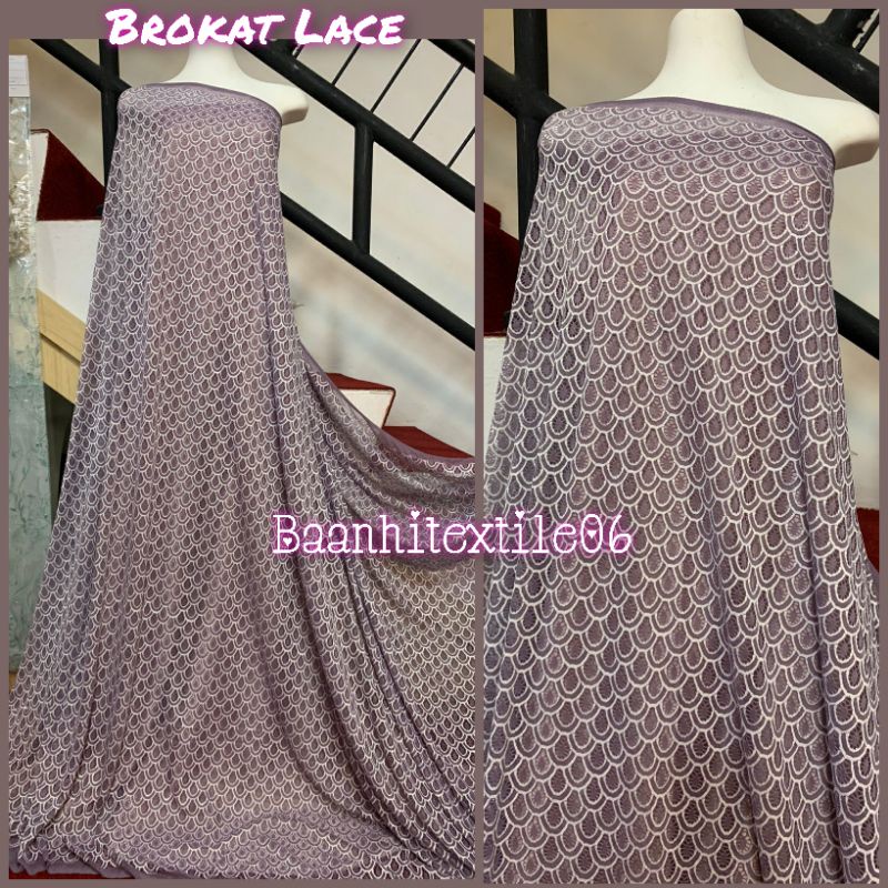 Kain Brokat Cord Lace, kain tile brokat, tile polos, tile brokat,Brokat polos, brokat glitter (Harga