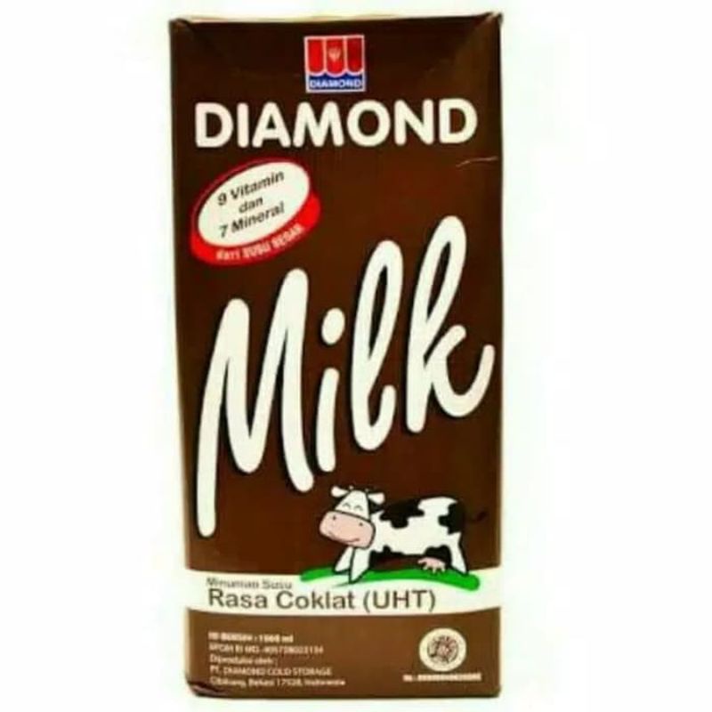 

Susu UHT Diamond Cokelat 1 Liter 1 Karton