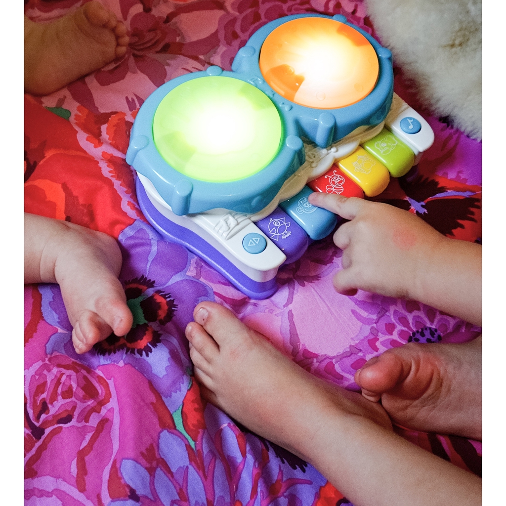 MAI564 MAINAN MUSIK PLAYGRO JC 2 IN 1 LIGHT UP MUSIC MAKER