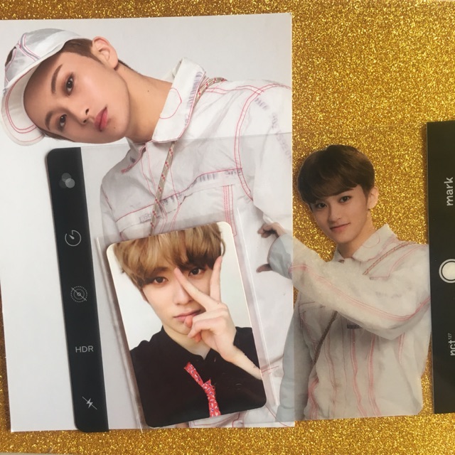 MARK FRAME + POSTCARD THE ORIGIN + JAEHYUN CHERRY BOMB PHOTOCARD