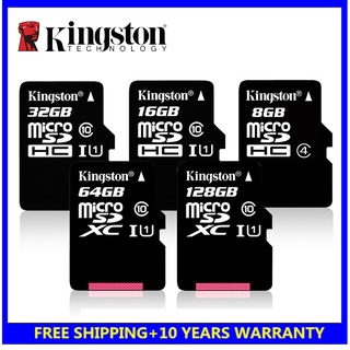 Kingston Class 10 Kartu Memori Micro SD Mini 16GB 32GB 64GB 128GB 256GB