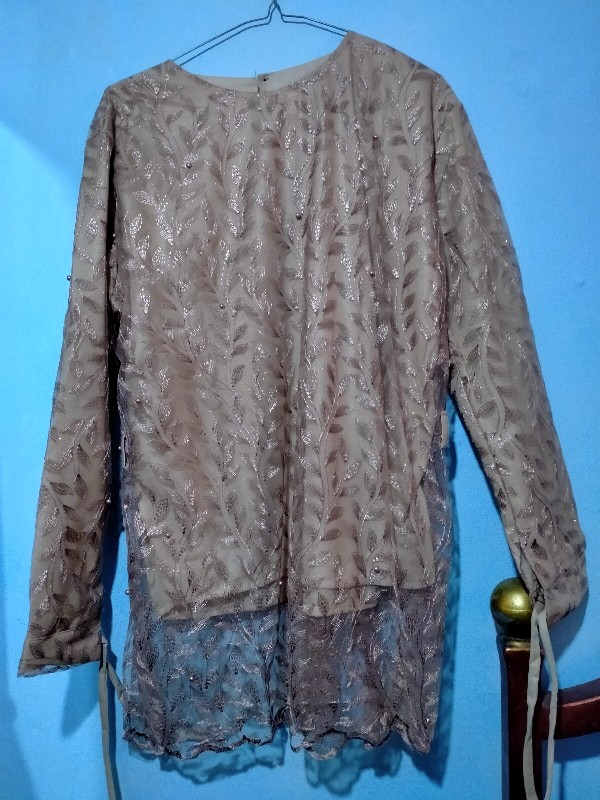 {ada Kemeja Anak }couple Kebaya Brokat, Batik Brokat Couple  Arinta Brokat Ory By S.g