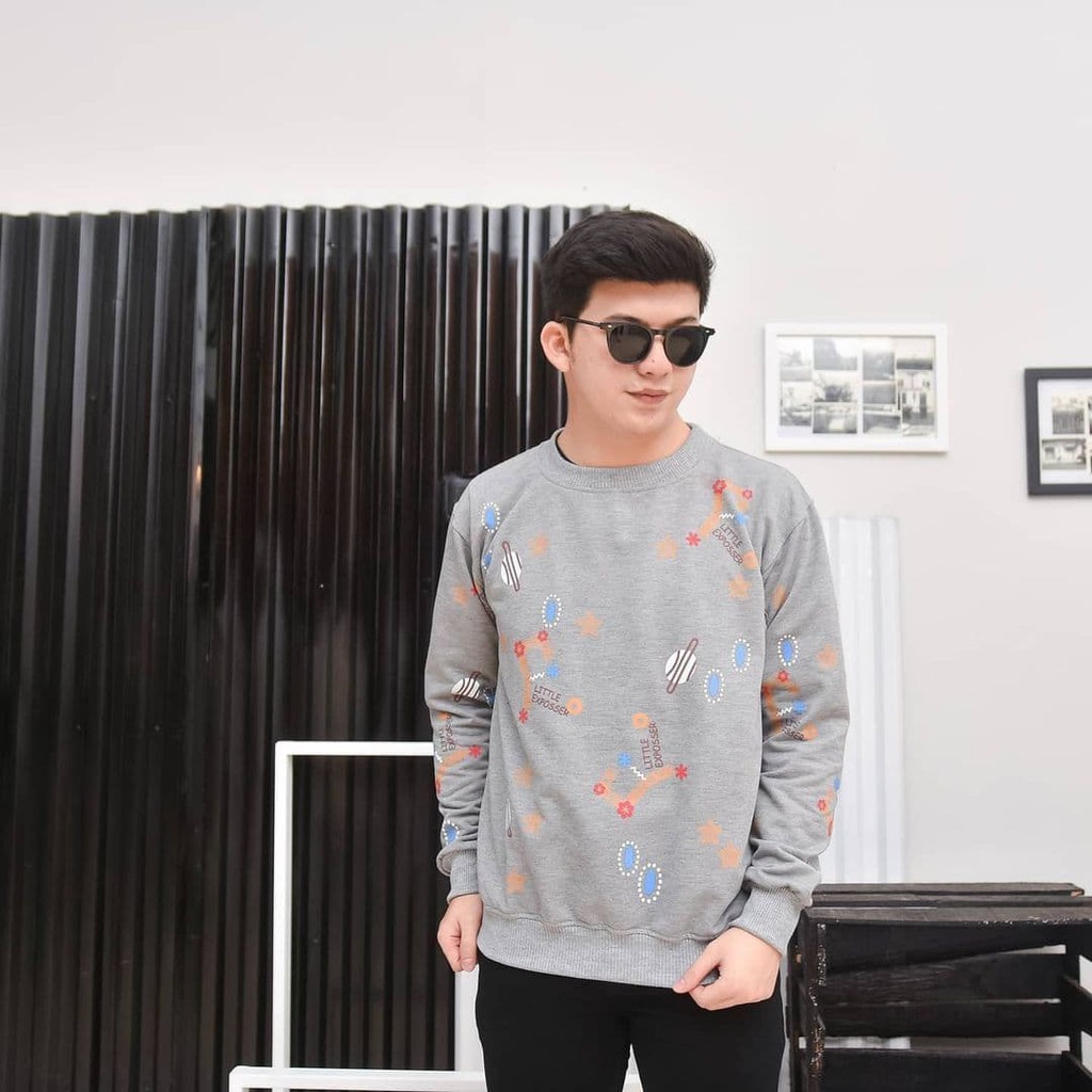 Nara Grosir - Star in Galaxy | Galaxy Star Sweater | Fashion Terkini | Sweater Termurah