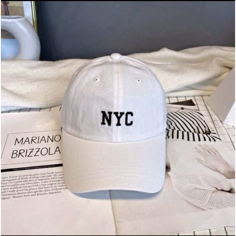 Topi Baseball Bordir NYC High Quality