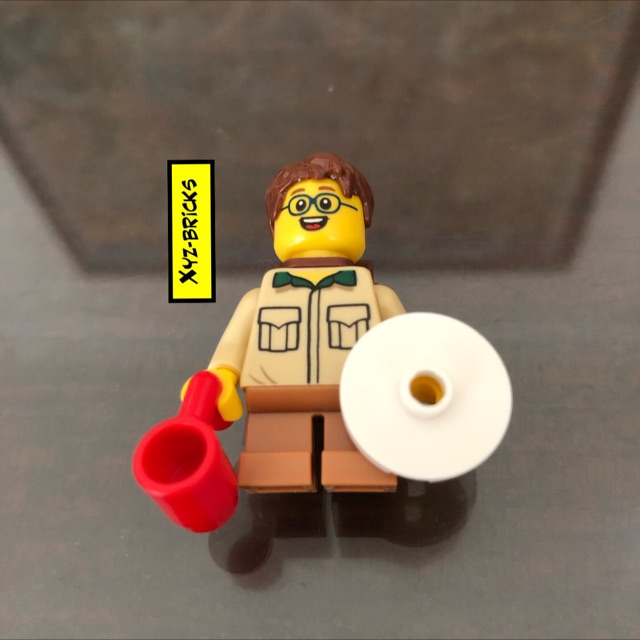 LEGO 60202 Part Out - CTY0915 - Boy Camper Minifigure with Accessories