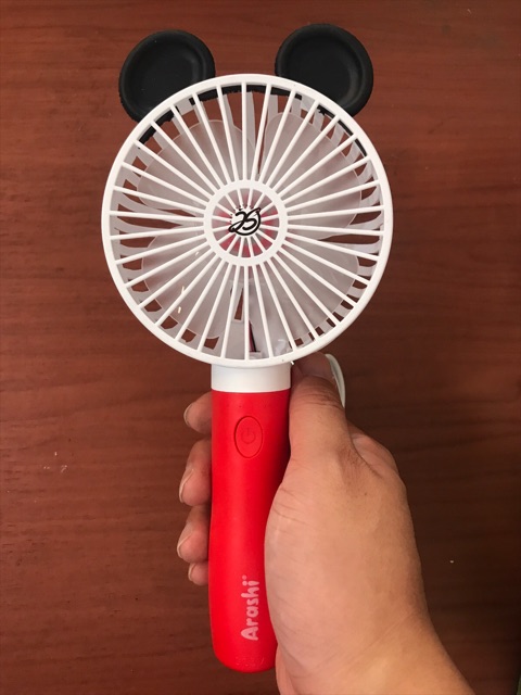 MINI FAN ARASHI MIKI KIPAS TANGAN MINI KIPAS ANGIN MINI DAN LED