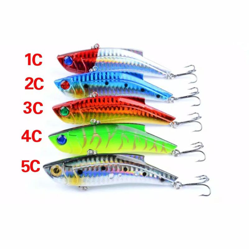 UMPAN PANCING LURE CASTING METAL VIBRAX LURE BAIT 9CM/27GR