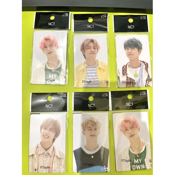 [Ready Stock] Cashbee Transportation Card Sealed NCT 2020 Resonance Jaehyun Mark Taeyong Haechan Doy