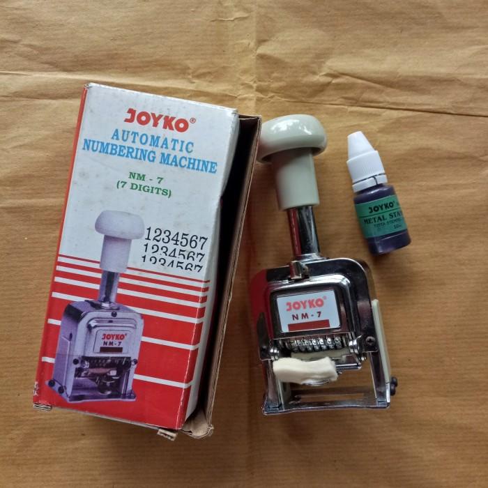 

Joyko Automatic Numbering Machine 7 Digits