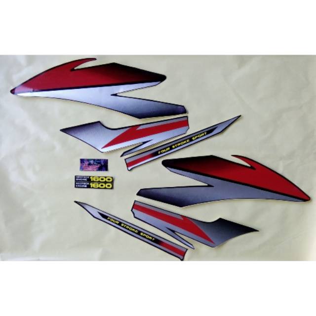 Lis Striping Sticker Standar Gl Pro Tahun 1996