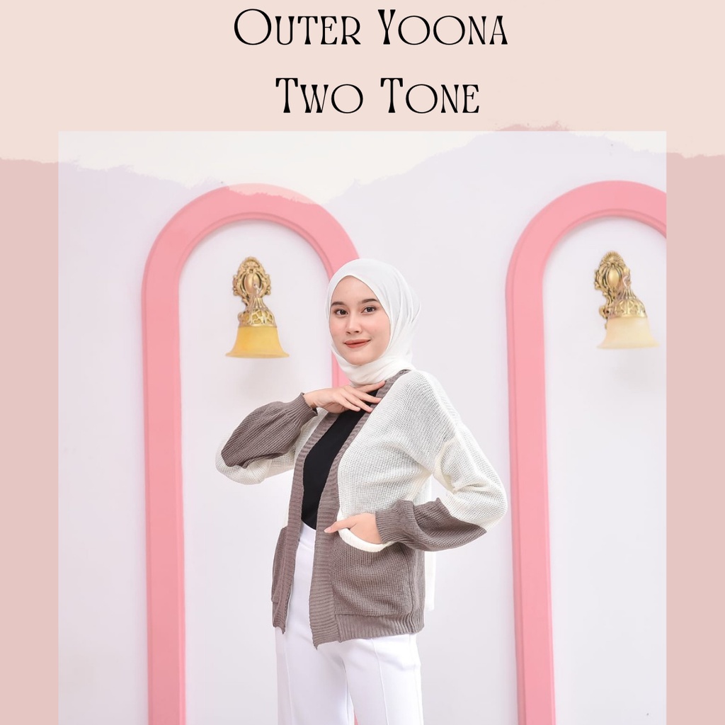 Cardigan Rajut 2 Warna
