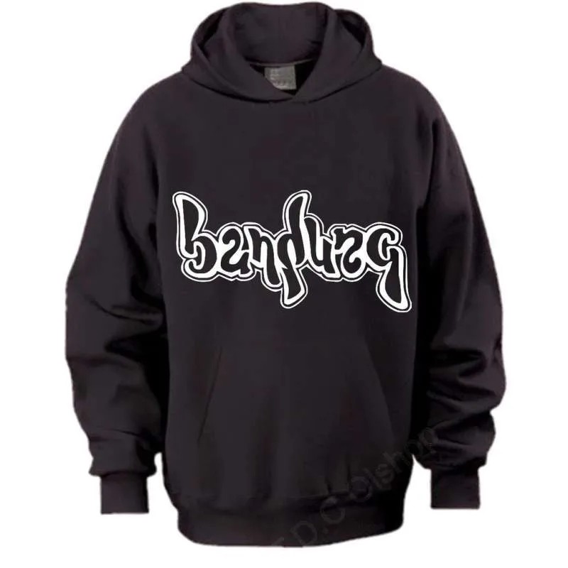 Hoodie B A N D U N G Hoodie Kece Kekinian Baju Lengan Panjang Pria Wanita Unisex Big Size