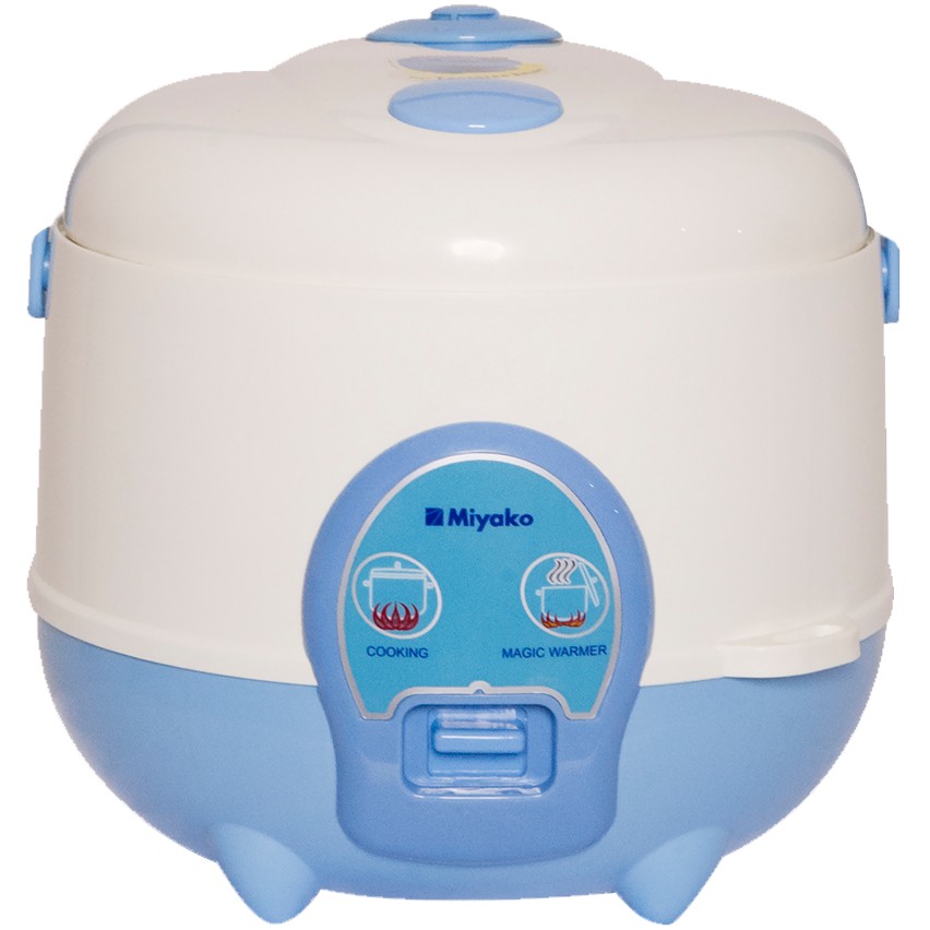 Miyako MCM606B Rice Cooker Mini / Magic Com Kecil 0.6 Liter 3 in 1 Bonus Gelas Ukur dan Sendok Nasi