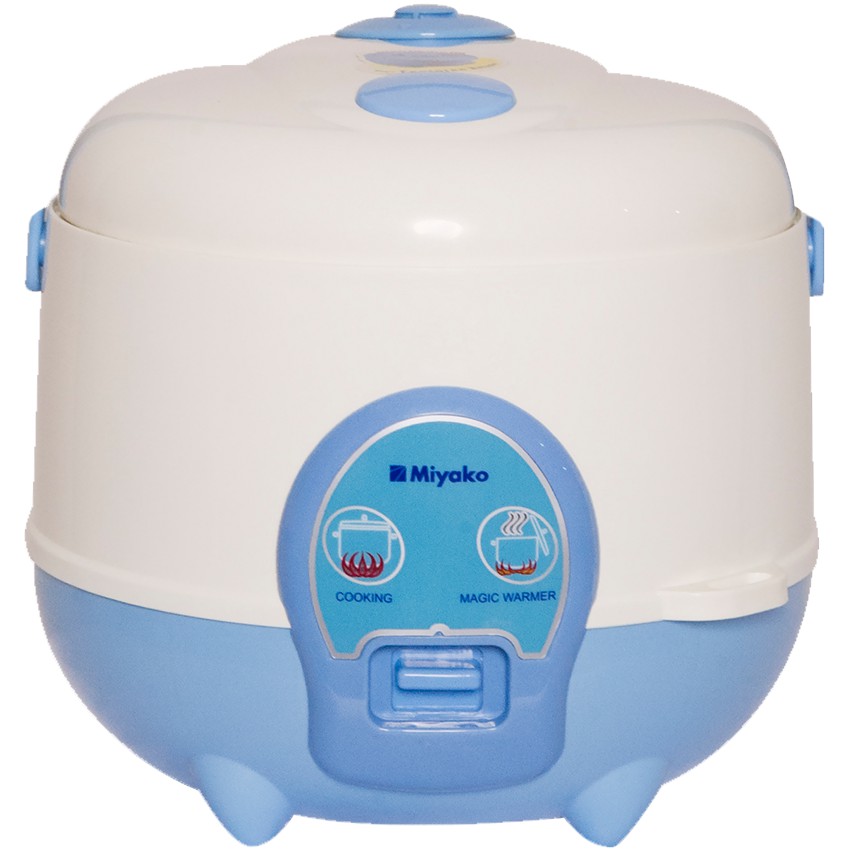 Miyako MCM606B Rice Cooker Mini / Magic Com Kecil 0.6 Liter 3 in 1 Bonus Gelas Ukur dan Sendok Nasi